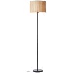 Brilliant Staande Lamp Wimea Metaal Zwart Beige | 380mm - Geschikt voor 1x E27
