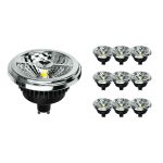 Voordeelpak 10x Noxion Lucent LED Spot GU10 AR111 15W 850lm 40D - 927 Zeer Warm Wit | Beste Kleurweergave - Dimbaar - Vervangt 100W