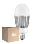 Voordeelpak 6x Ledvance LED Lamp HQL LED P E27 41W 5400lm - 827 Zeer Warm Wit | Vervangt 125W