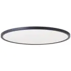 Brilliant Brennan Plafondlamp Kunststof Zwart Wit 30W 4000lm - 840 Koel Wit | 541mm - IP44 - 3-Staps Dimbaar