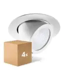 Voordeelpak 4x Noxion LED Downlight Forza Wit 35W 3000lm 36D - 930 Warm Wit | 168mm - Beste Kleurweergave